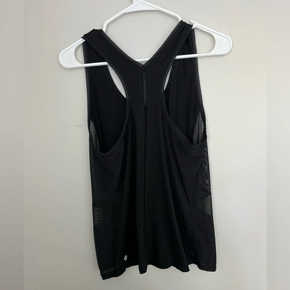 Lululemon tank with mesh sides - Picture 2 of 2
